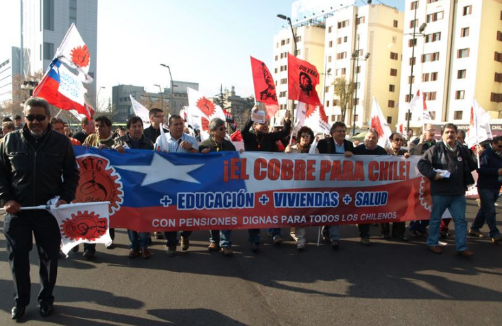 Federación de Trabajadores del Cobre suspende su participación en la CUT