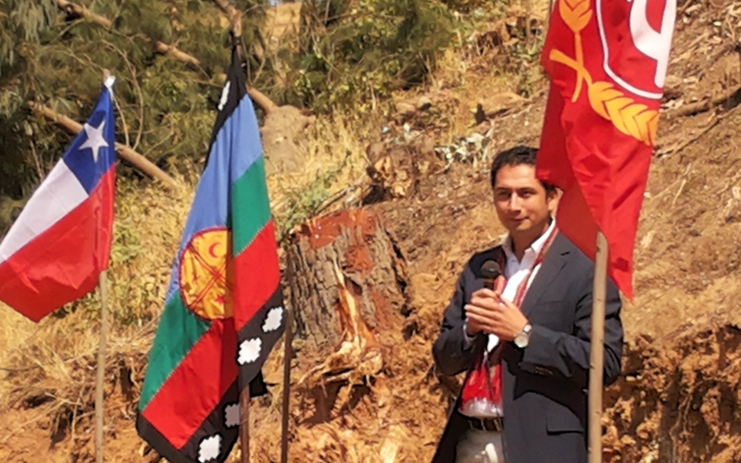 Diego Ancalao, dirigente político mapuche: “Estoy aburrido del abuso de poder”