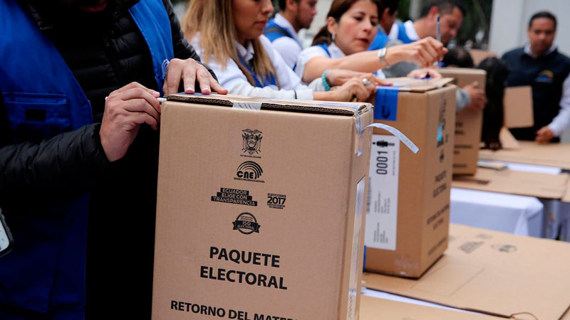 Presidenciales en Ecuador: Consejo Nacional Electoral señala que en tres días estarán resultados definitivos