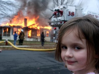 ¿Reconoces este meme? Así está hoy la niña que aparece en la fotografía