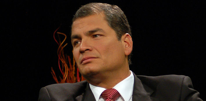 Ecuador: sube la tensión y Correa califica de «aberración jurídica» que no lo dejen inscribir a su nuevo partido