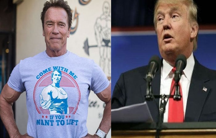 Trump desafió a Schwarzenegger y la respuesta del actor fue épica