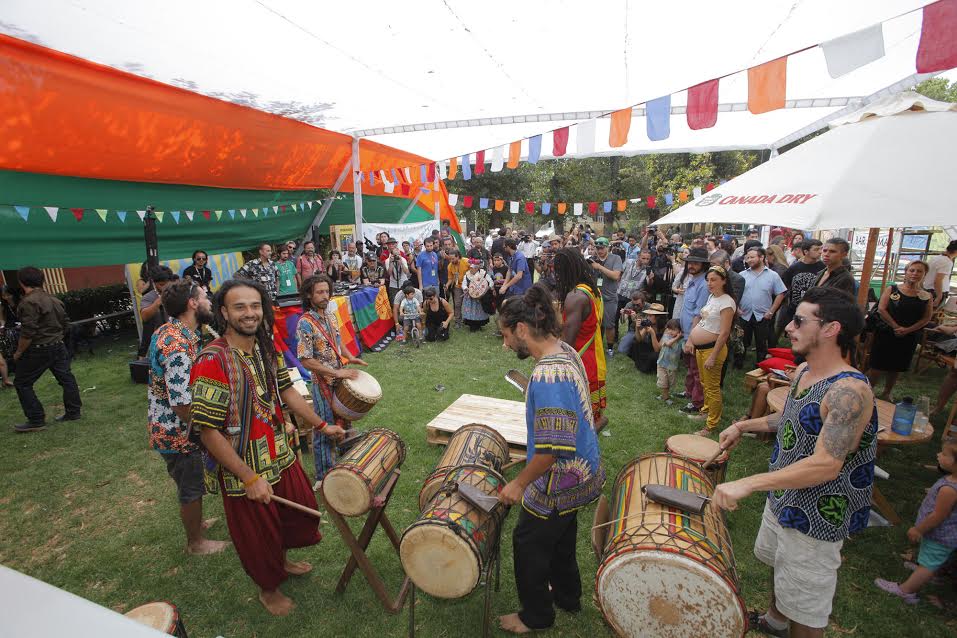 La 3ª edición en Chile del Festival Womad comenzó con ceremonia indígena