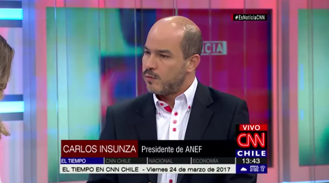 Presidente de la ANEF se suma a críticas contra titular de Hacienda: «El que ha sido imprudente es el ministro Valdés»