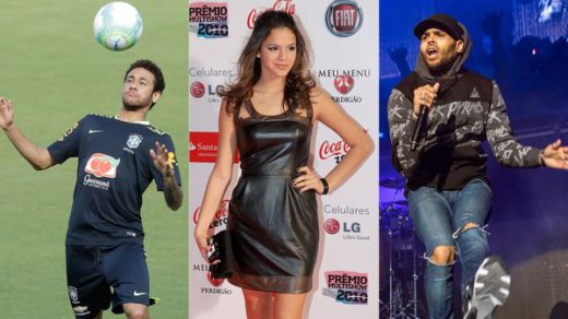 Neymar, su novia y Chris Brown: una historia de celos, burlas y un mensaje oculto