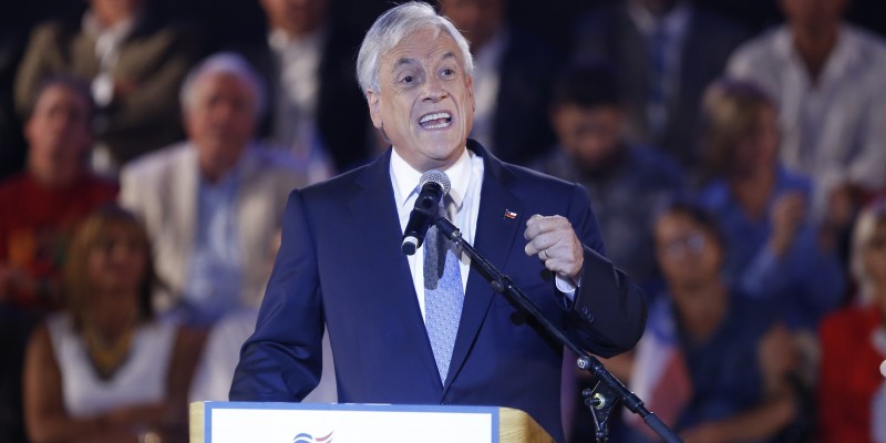 Piñera gana la segunda vuelta presidencial con un 54,5% de los votos