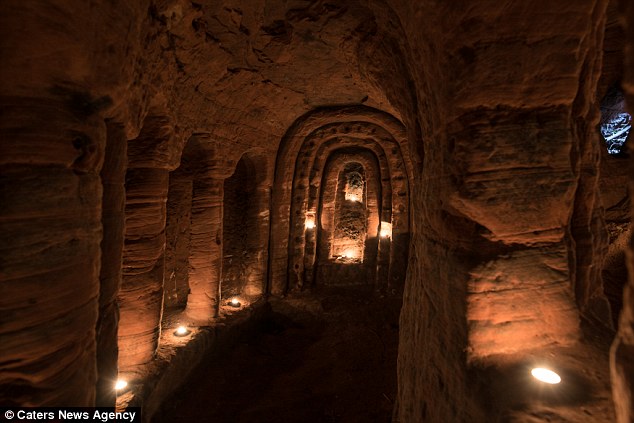 Una «cueva de conejo» resultó ser la entrada a un santuario secreto de los Caballeros Templarios