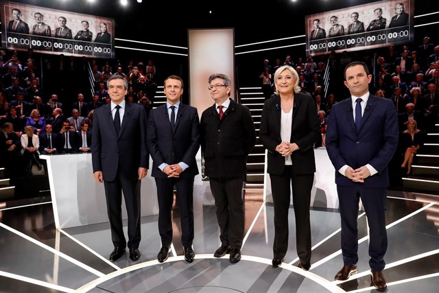 Elecciones Francia: Macron gana el primer debate electoral en Francia