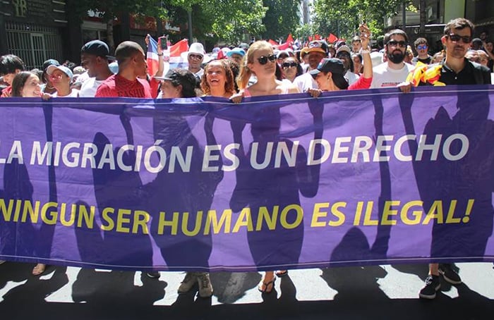 Santiago: Organizaciones presentan campaña por la no discriminación de los migrantes