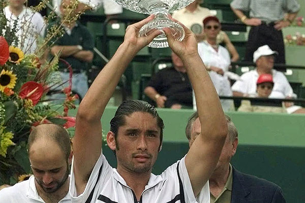 Marcelo Ríos y Andre Agassi reeditarán su recordada final para celebrar los 20 años del Nº1 del Chino
