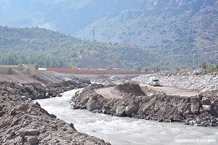 La incidencia del proyecto Alto Maipo en el corte de suministro de agua potable de Santiago