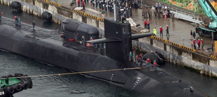 Submarino nuclear de EE.UU. llega a puerto de Corea del Sur