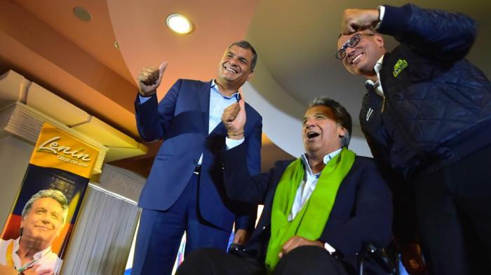 Ecuador: Correa regresa a Bélgica luego de encabezar oposición a Lenín Moreno