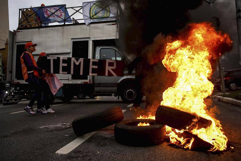 Brasil: primera huelga general desde 1996 contra el neoliberalismo de Temer