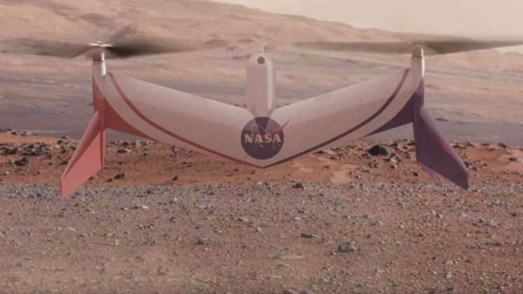 La NASA planea lanzar un dron que sobrevuele por las áreas inexploradas de Marte