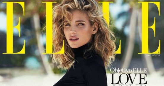 Elsa Pataky se luce sin sostén en nueva portada