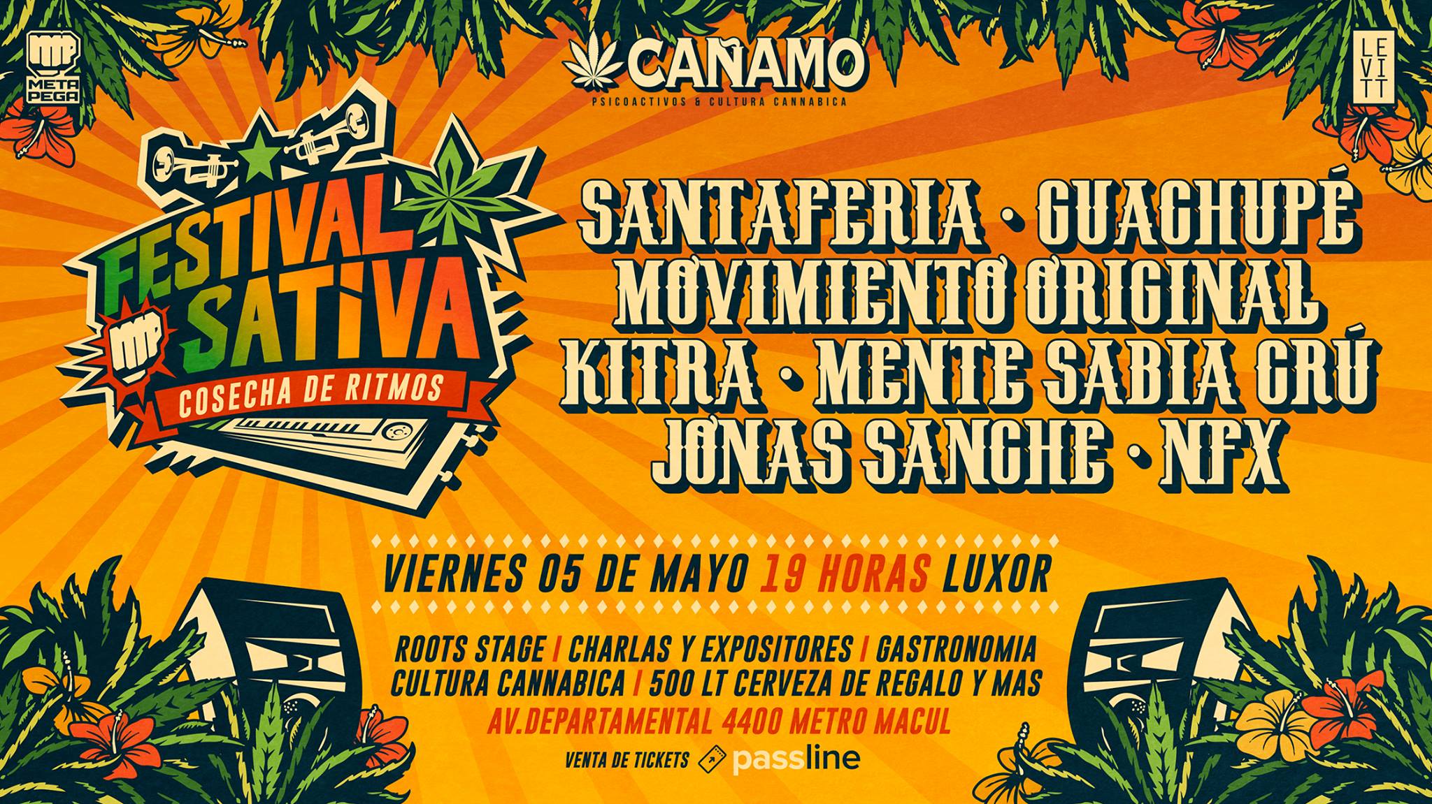 Festival Sativa llega a su 3era versión con grandes invitados