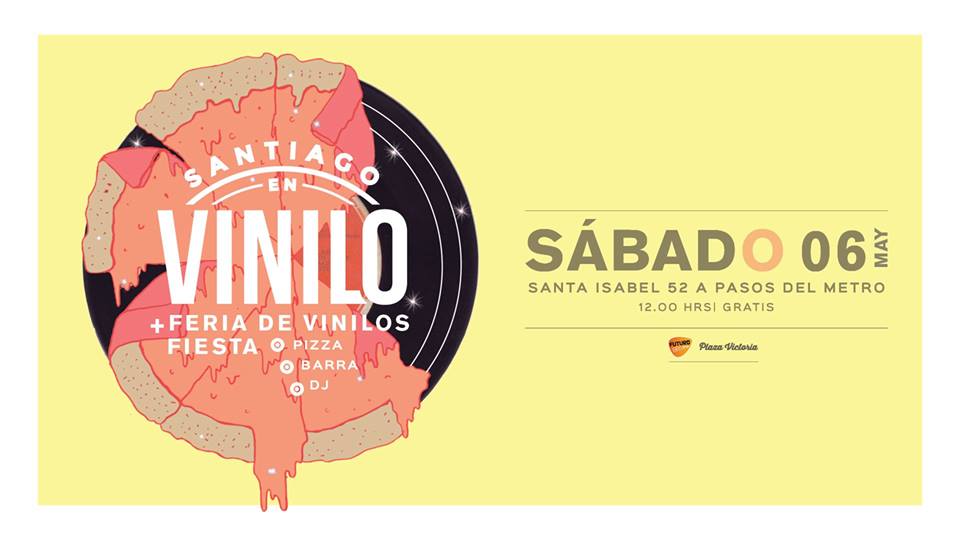 Vuelve “Santiago en vinilo”, la feria de música en formato vintage que incluye fiesta, pizzas y cervezas