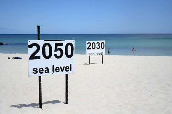 Aumento del nivel del mar va el doble de rápido de lo calculado
