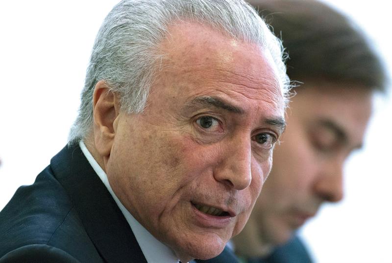 Temer cada vez más complicado: Tribunal Supremo de Brasil autoriza su interrogatorio