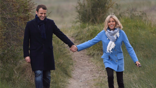 Así nació el “amor prohibido” del nuevo Presidente de Francia cuya esposa es 26 mayor