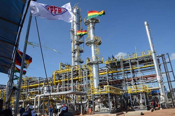 Bolivia ha vendido 113 millones de dólares en gas licuado de petróleo a Paraguay, Perú y Uruguay desde 2013