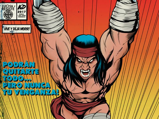 Galvarine: el comic que mezcla al héroe mapuche con el ídolo de los X-Men