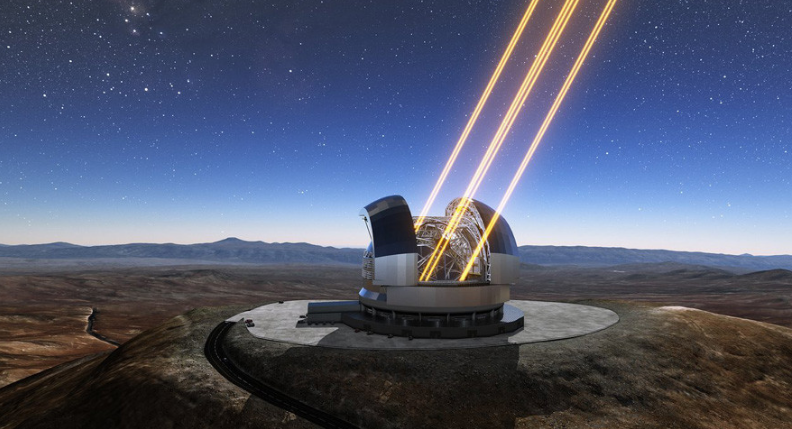 El telescopio más grande del mundo se construye en Chile