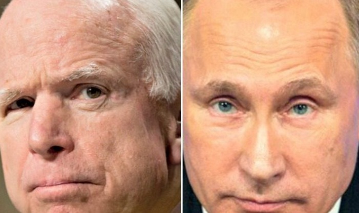 Recalcitrante senador McCain: «Putin representa una amenaza global mayor que ISIS»