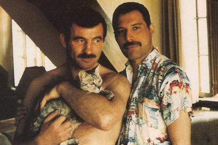Fotos inéditas de Freddie Mercury y su novio que muestran su lado más íntimo