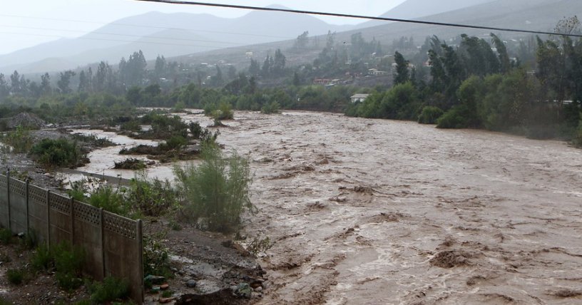 Lluvias en el norte: Decretan zona de catástrofe en la región de Coquimbo