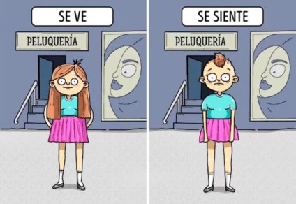 13 situaciones de la vida diaria que se ven muy distintas a cómo se sienten