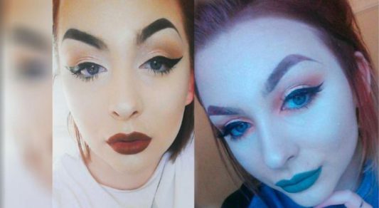 Su novio la dejó al conocer lo que había debajo de su maquillaje