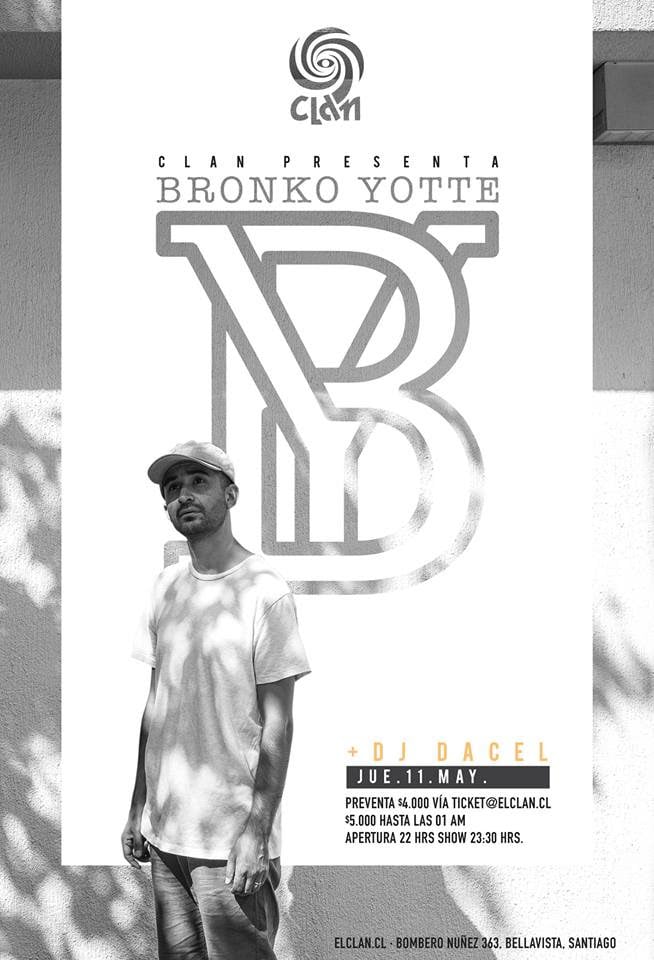 Imperdible: Bronko Yotte se presenta este jueves 11 en Bar El Clan