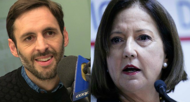 Daniel Matamala deja sin palabras a Soledad Alvear por debate entre Goic y Guillier