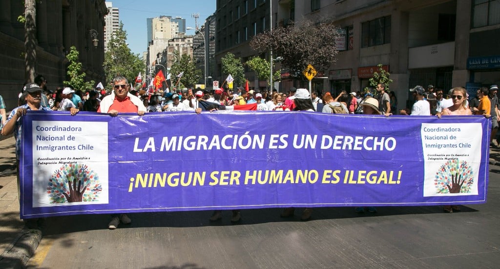 Coordinadora Nacional de Inmigrantes apoya a trabajadores de Extranjería ante eventual paro