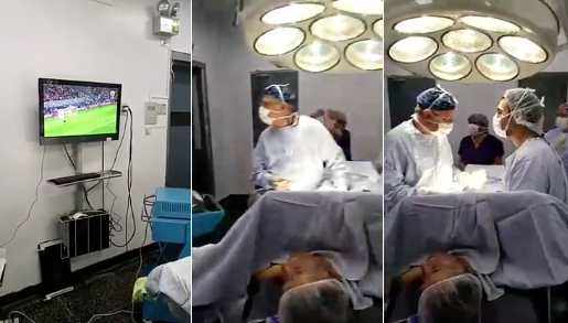 Colegio Médico le pega coscorrón a cirujanos que veían partido de Chile en medio de operación