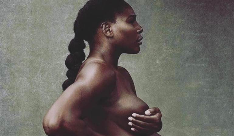 Serena Williams se desnuda para Vanity Fair