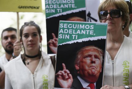Cámara aprueba propuesta de condenar a Presidente Trump por retiro del Acuerdo de París