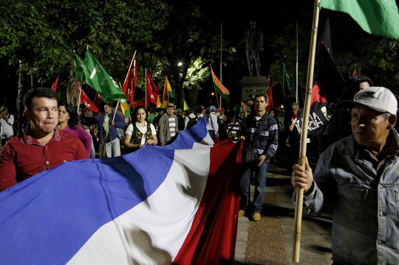 Paraguay: Campesinos marchan en Asunción a 5 años de la masacre de Curuguaty