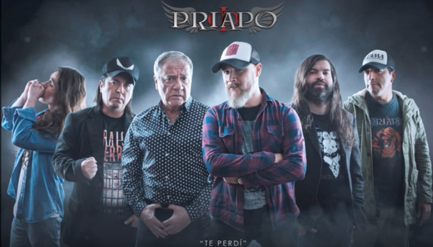 Priapo lanza potente versión rockera de la clásica “Te perdí”