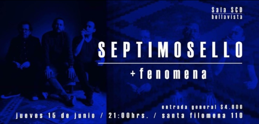 Séptimo Sello presenta su disco en vivo este 15 de junio en SCD