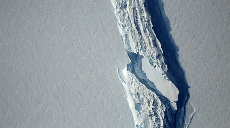 Un experto de la NASA calcula el impacto del «parto de un iceberg» en la Antártida