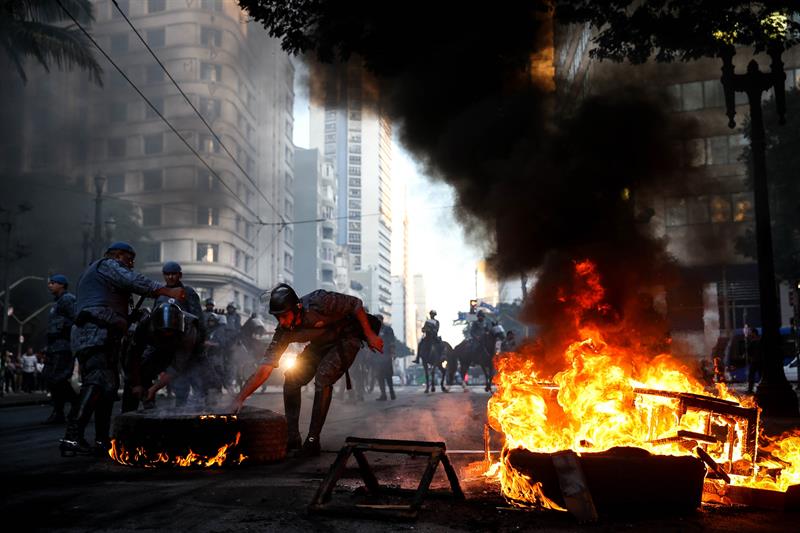 Brasil: Temer enfrenta hoy la segunda huelga general en su contra