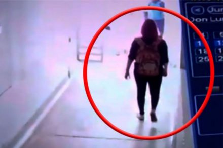 Fuertes imágenes: Así se lanzó la estudiante de enfermería que cayó sobre médico y la mató