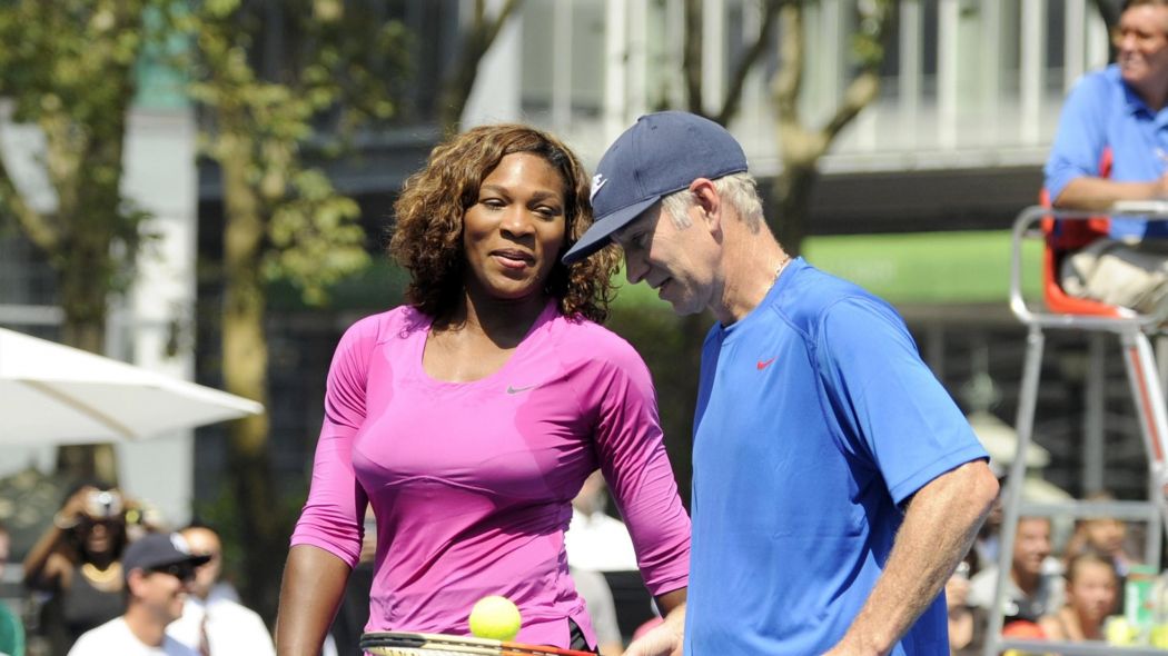 John McEnroe: «Si Serena jugara entre los hombres, estaría en el puesto 700»