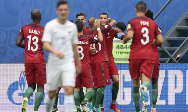 Copa Confederaciones 2017: Portugal golea y México deja fuera al anfitrión
