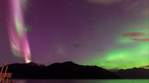 ‘Steve’, el fenómeno de los cielos en Canadá que parece haber salido de otro mundo
