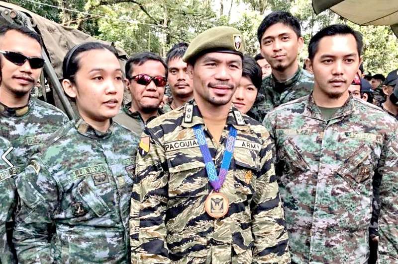 Manny Pacquiao anunció que se unirá a la lucha armada contra el ISIS