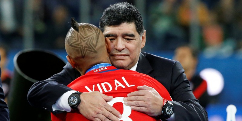 Maradona: «Tienen que estar orgullosos de este equipo»